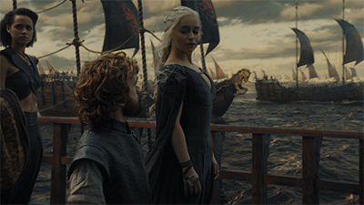 Daenerys et Tyrion Game of Thrones